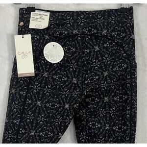 Calia By Carrie Underwood XS Leggings Tipped Dash Thermal Winter Thermal NEW